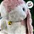 Coelho de Pelúcia Sentado com Sino - Rose - 22cm - 1 unidade - Rizzo - Imagem 3