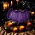 Bandeja Decorativa de Halloween - Morcego Roxo - 21x16cm - 1 unidade - Rizzo - Imagem 1