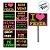 Plaquinhas Divertidas - Balda Neon - 10x15 - 10 unidades - Rizzo - Imagem 1