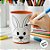 Copo para Colorir Color Cup Coelho de Páscoa - Laranja - 10cm - 1 unidade - Rizzo - Imagem 2