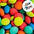 Pastilhas Confeitadas Sabor Chocolate Coloreti Neon - 500g - 1 unidade - Rizzo - Imagem 2