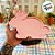 Bandeja Decorativa de Páscoa - Coelho Rosa bebê - 24cm - 1 unidade - Só Boleiras - Rizzo - Imagem 4