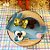 Bandeja Decorativa de Páscoa - Coelho Azul Bebê - 24cm - 1 unidade - Só Boleiras - Rizzo - Imagem 2