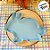 Bandeja Decorativa de Páscoa - Coelho Azul Bebê - 24cm - 1 unidade - Só Boleiras - Rizzo - Imagem 3