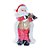 Enfeite Decorativo de Cerâmica Noel com Violino - 43cm - 1 unidade - Cromus - Rizzo - Imagem 1