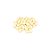 Drageados Choc Branco 100g - 1 unidade - Rizzo - Imagem 1
