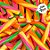 Tubes Twister Frutas Silvestres e Nata - 180g - 12 unidades - Fini - Rizzo - Imagem 3