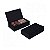 Caixa para 02 Brownies Preto 17x9,5x4cm - 10 unidades - Cromus Profissional - Rizzo - Imagem 1