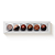 Caixa 6 Doces Retangular Branco com Tampa Cristal - 10 unidades - 24x6x4cm - Cromus Profissional - Imagem 1