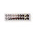 Caixa 20 Doces Retangular Branco com Tampa Cristal - 10 unidades - 39x9,5x4cm - Cromus Profissional - Imagem 1