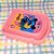Sanduicheira/Porta Frios Rosa - Stitch Segurando Abacaxi - 16cm - 1 unidade - Disney Original - Rizzo - Imagem 1