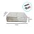 Caixa Acrilico Transparente Retangular com Glitter Prata - 15x12x4cm - 1 unidade - Cromus - Rizzo - Imagem 5