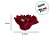 Forminha para Doces Finos - Madri Vermelho - 30 unidades - Decora Doces - Rizzo - Imagem 4