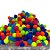 Pompom Multicolor Neon - 10mm - 1000 unidades - Rizzo - Imagem 5