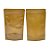Saco de Papel Kraft Frente Transparente Stand Up Pouch Zip 20x30x5cm - Hermético e Impermeável Dentro - 50 unidades - Ri - Imagem 5