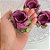 Forminha para Doces Finos - Rainha Cor Rosa Seco 2 Escuro - 30 unidades - Decora Doces - Rizzo - Imagem 3