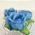 Forminha para Doces Finos - Rainha Cor Azul Antigo Clarissimo - 30 unidades - Decora Doces - Rizzo - Imagem 1