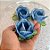 Forminha para Doces Finos - Rainha Cor Azul Antigo Clarissimo - 30 unidades - Decora Doces - Rizzo - Imagem 3