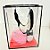Sacola Transparente PVC com Alça de Cordão Preto - 21x11x27cm - 1 unidade - Rizzo - Imagem 1