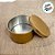 Lata de Metal Redonda - Ouro - 7,5cm - 10 unidades - Rizzo - Imagem 2