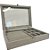 Porta Jóias Com Visor - Cinza - 20x4x15cm - 1 unidade - Rizzo - Imagem 5