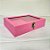 Porta Jóias Com Visor - Rosa - 20x4x15cm - 1 unidade - Rizzo - Imagem 1
