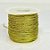 Fio Decorativo Metalizado - Dourado - 100m - 1 unidade - Rizzo - Imagem 1