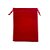 Saquinho de Veludo Premium - Vermelho - 12x17cm - 10 unidades - Rizzo - Imagem 1