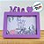 Porta Retrato Roxo Retângular Com Moldura - Mãe como é Grande o Meu Amor por Você - 15x17cm - 1 unidade - Rizzo - Imagem 1