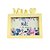 Porta Retrato Amarelo Retângular Com Moldura - Mãe Eu Te Amo - 15x17cm - 1 unidade - Rizzo - Imagem 5