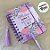 Agenda Permanente Roxa - Mãe como é Grande o Meu Amor por Você - 160 Folhas - 10,4x14,2cm - 1 unidade - Rizzo - Imagem 1