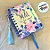 Agenda Permanente Azul e Bege - Mãe Eu Te Amo - 160 Folhas - 10,4x14,2cm - 1 unidade - Rizzo - Imagem 1