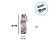 Garrafa Squeeze Pet Com Tampa Inox - Mãe como é Grande o Meu Amor por Você - 550ml - 1 unidade - Rizzo - Imagem 4