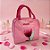 Bolsa Térmica Rosa - Mãe como é Grande o Meu Amor por Você - 22x12x18,5cm - 1 unidade - Rizzo - Imagem 1