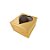 Caixa Para Doce Com Visor De Coração - 5,5x5x3cm - Ouro Texturizado - 10 unidades - Assk - Rizzo - Imagem 4