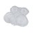 Blister 4 Brigadeiros - Cristal - 30x13x3,5cm - 20 unidades - Rizzo - Imagem 4