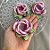 Forminha para Doces Finos - Rainha Rosa Seco 1 - 30 unidades - Decora Doces - Rizzo - Imagem 3