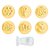 Kit Carimbos - Flores - 2cm - 1 unidade - Bluestar - Rizzo - Imagem 4