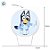 Vela Plana - Bluey - 1 unidade - Festcolor - Rizzo - Imagem 3