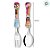 Kit Colher e Garfo Infantil - Princesas - 1 unidade - Disney Original - Rizzo - Imagem 2