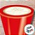 Kit Cone Metalizado Com Etiqueta - Vermelho - 10x15cm - 50 unidades - Cromus - Rizzo - Imagem 2