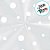 Saco Poli Transparente - Dots Branco - 11x19,5cm - 100 unidades - Cromus - Rizzo - Imagem 2