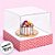 Caixa Mini Bolo G (8cm x 8cm x 8cm) Rosa - 10 unidades - Assk - Rizzo - Imagem 6