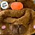 Mochila de Pelucia Capivara Com Touca - 30x26x9cm - 1 unidade - Rizzo - Imagem 2