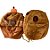 Mochila de Pelucia Capivara Com Touca - 30x26x9cm - 1 unidade - Rizzo - Imagem 4