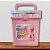 Kit Canetinhas Marcadores Para Colorir Com Maleta Rosa - 48 unidades - Rizzo - Imagem 1
