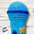 Brinquedo Microfone Bob Esponja – Azul Claro - 17,5cm  - 1 unidade - Rizzo - Imagem 2