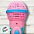 Brinquedo Microfone Bob Esponja – Rosa Claro - 17,5cm  - 1 unidade - Rizzo - Imagem 2
