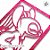 Quadro Decorativo - Angel Glitter Rosa - 38x28cm - 1 unidade - Disney Original - Rizzo - Imagem 3