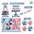 Kit Festa Fácil - Chá Revelação Stitch e Angel - 33 Itens - 1 unidade - Disney Original - Rizzo - Imagem 4